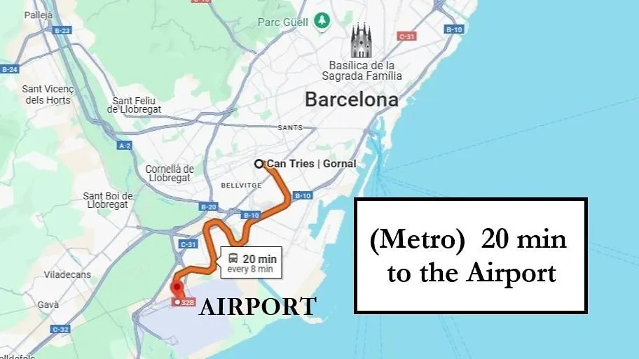 فيلا Big House On Barcelona S Border لوسبيتاليت دي يوبريغات بيت للعطل